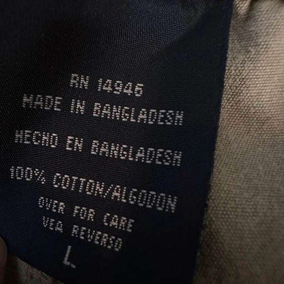 men’s khaki shorts, large - Picture 3 of 5